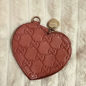 Gucci Vintage Heart-Shaped Coin Purse